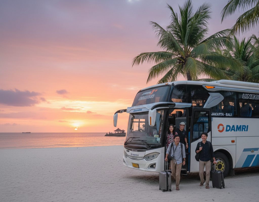 Harga Damri rute Jakarta Bali