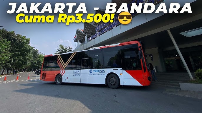 Cara ke Bandara Soekarno Hatta Naik Transjakarta