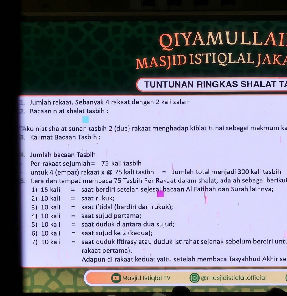 itikaf di masjid istiqlal 2026